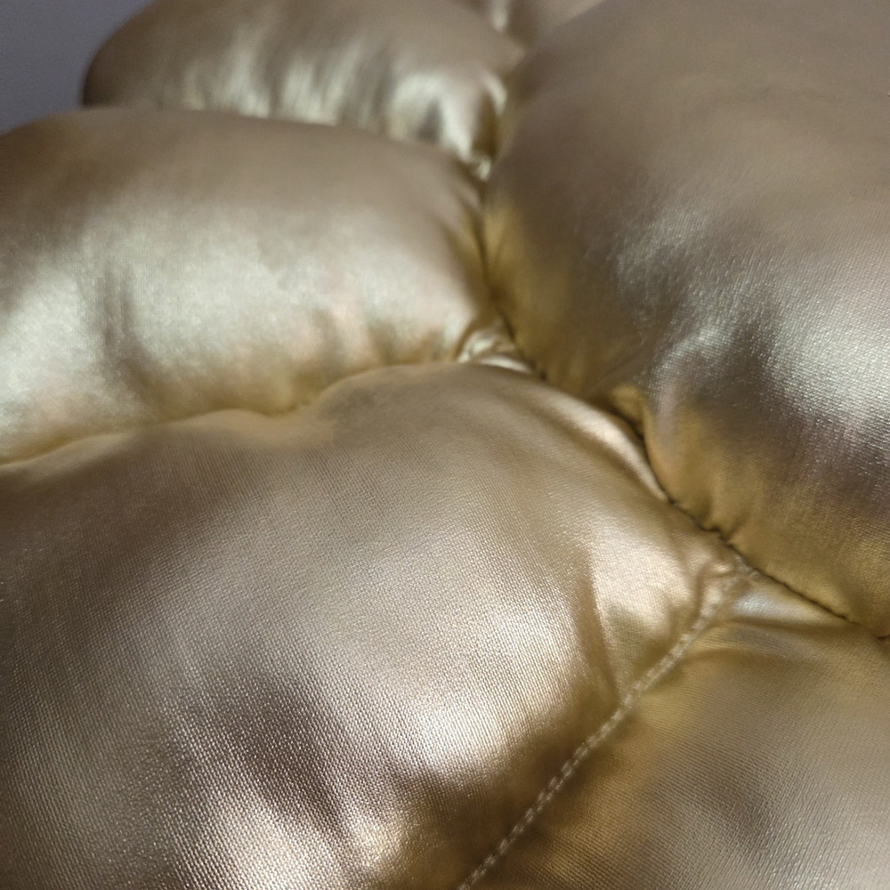 RARE Hikaru x Takashi Murakami Flower Cushion - Black and Gold - 60cm Pillow - Picture 9 of 9